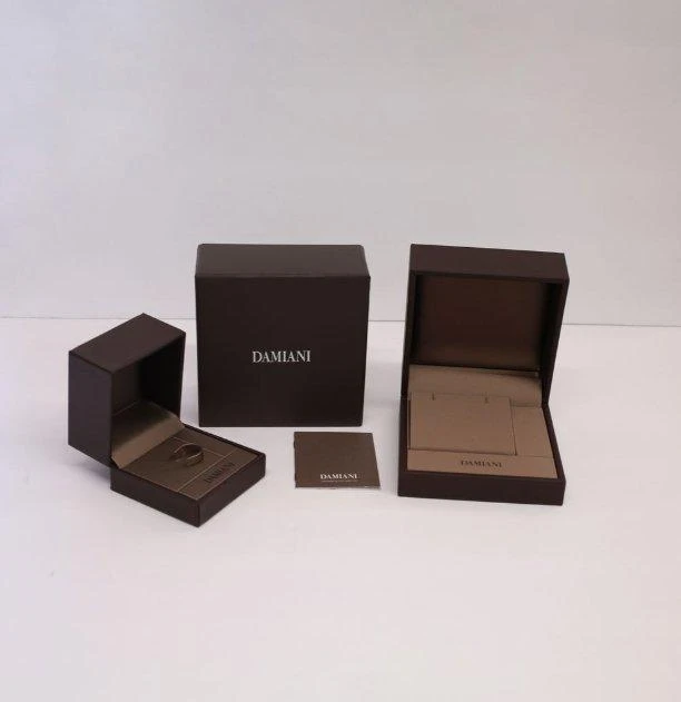 Damiani Damiani D. Icon 18K Rose Gold & Ceramic Diamond Band Ring 20078431 4