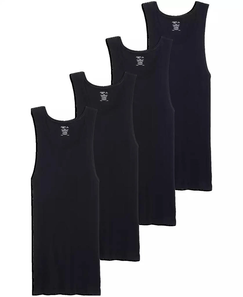 Jockey Men's 4-Pack Cotton Tank Tops 1