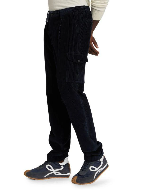 Saks Fifth Avenue COLLECTION Cotton Corduroy Cargo Pants 3