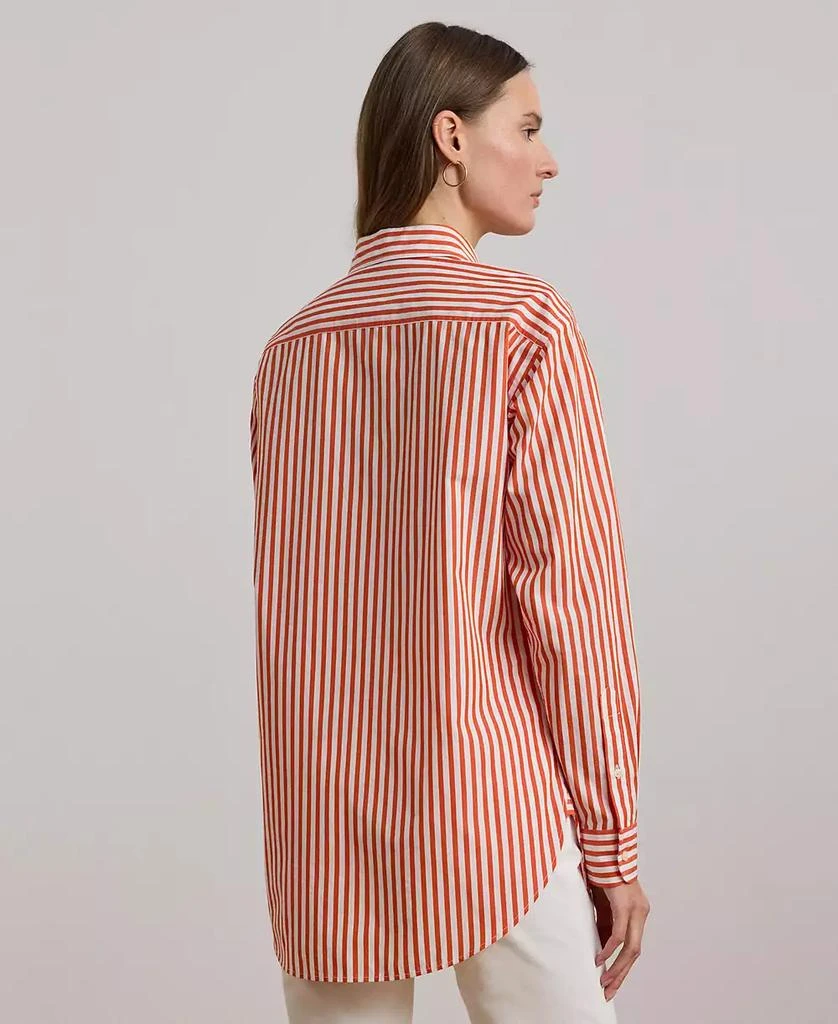 Ralph Lauren Women's Relaxed-Fit Striped Broadcloth Shirt 2