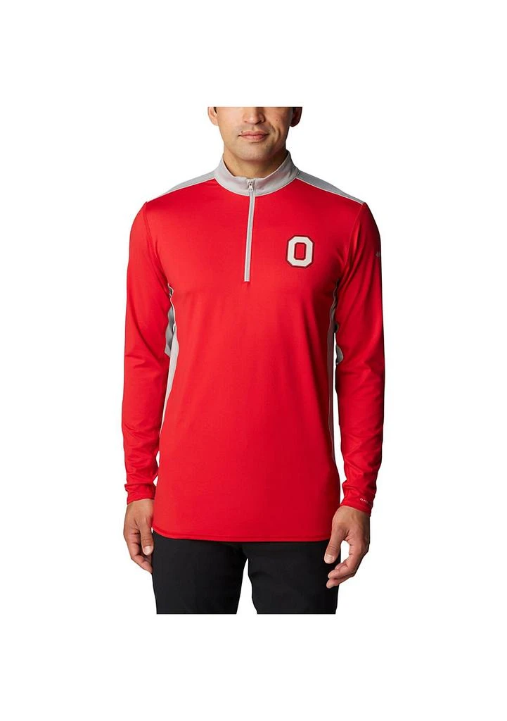 Columbia NCAA Ohio State Buckeyes Tech Trail™ Omni-Shade Quarter-Zip Top