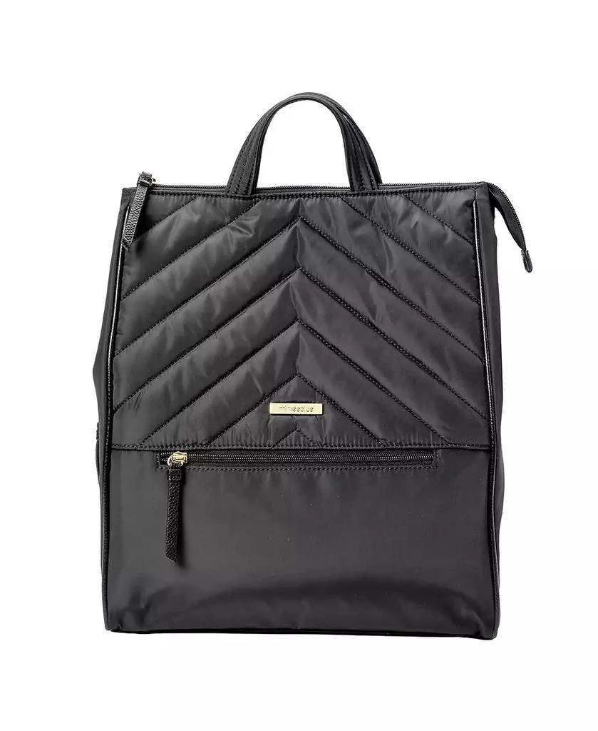 MinkeeBlue Convertible Organizational Amber Backpack with Lunch Bag 1