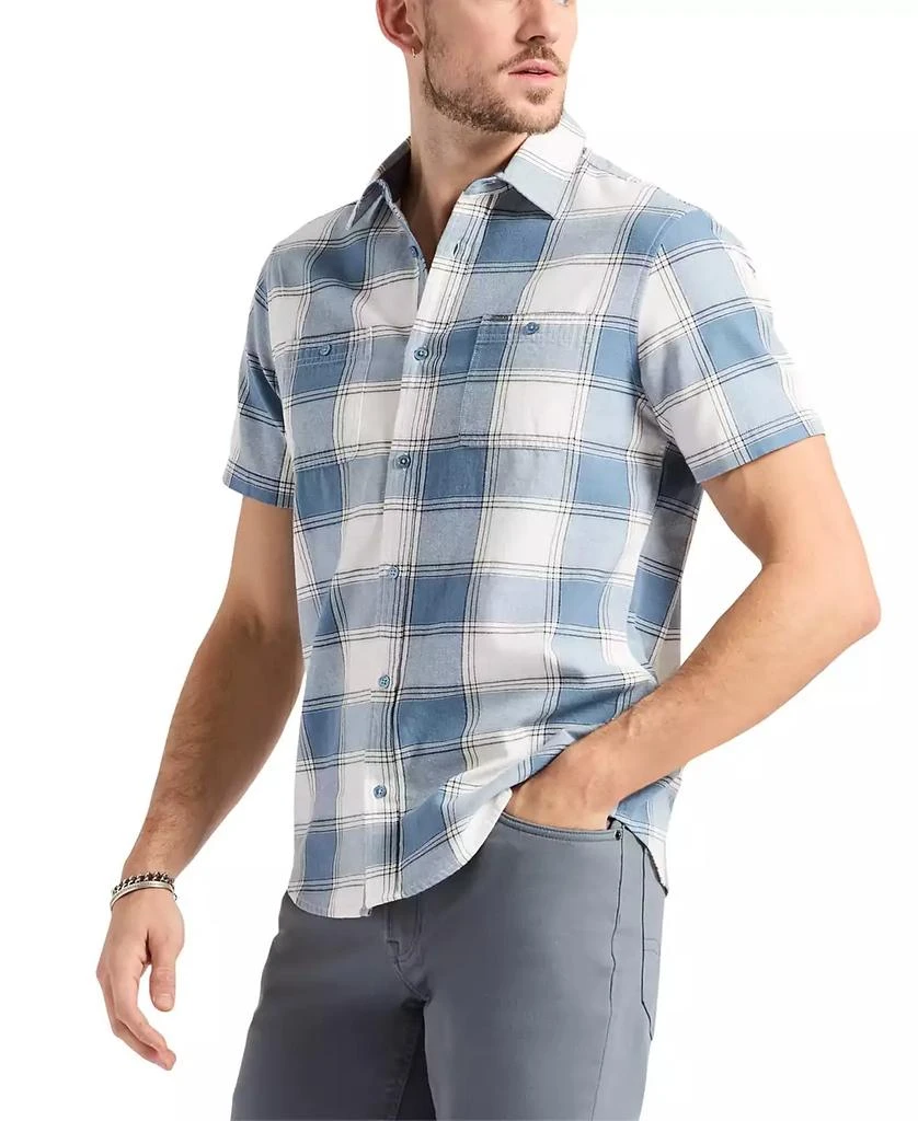BUFFALO David Bitton Men's Sagrino Fitted Plaid Button-Down Shirt 3