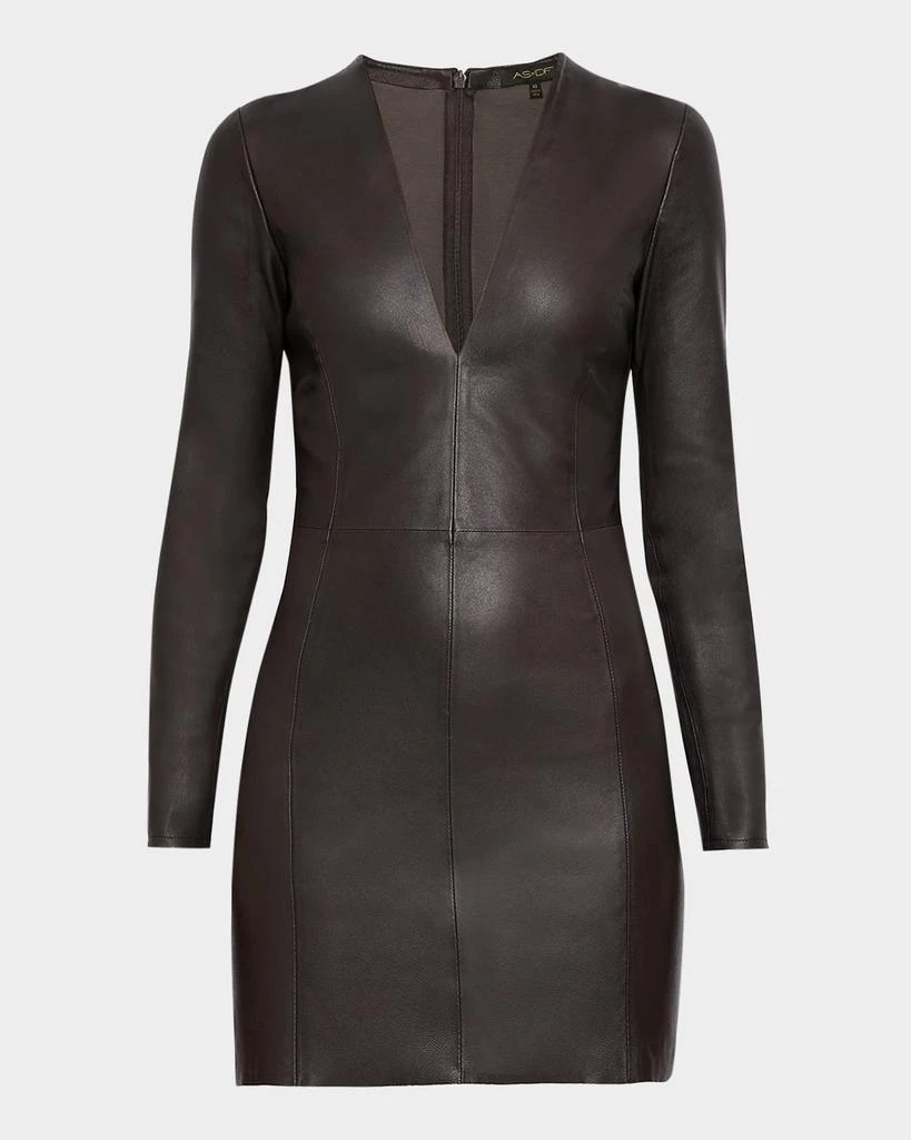 AS by DF Demeter Stretch Leather Dress 1
