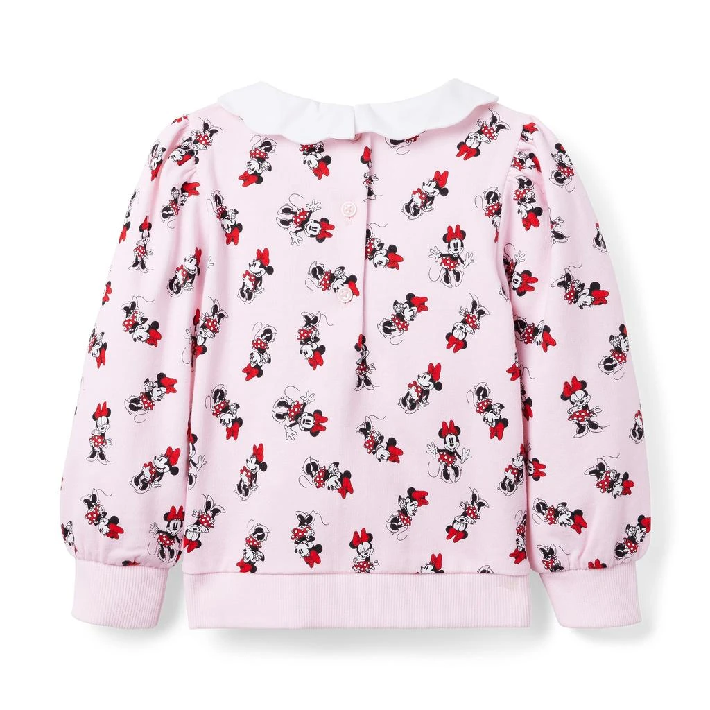 Janie and Jack Printed Minnie Mouse Sweatshirt (Toddler/Little Kids/Big Kids) 2