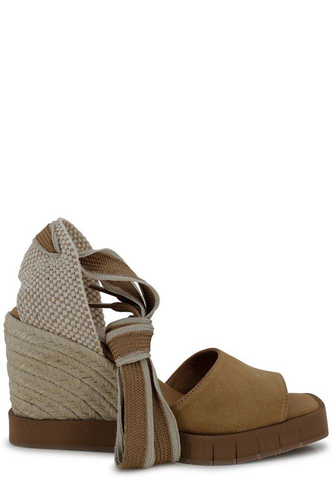 PALOMA BARCELÓ Paloma Barceló Hedera Wedge Lace-Up Sandals