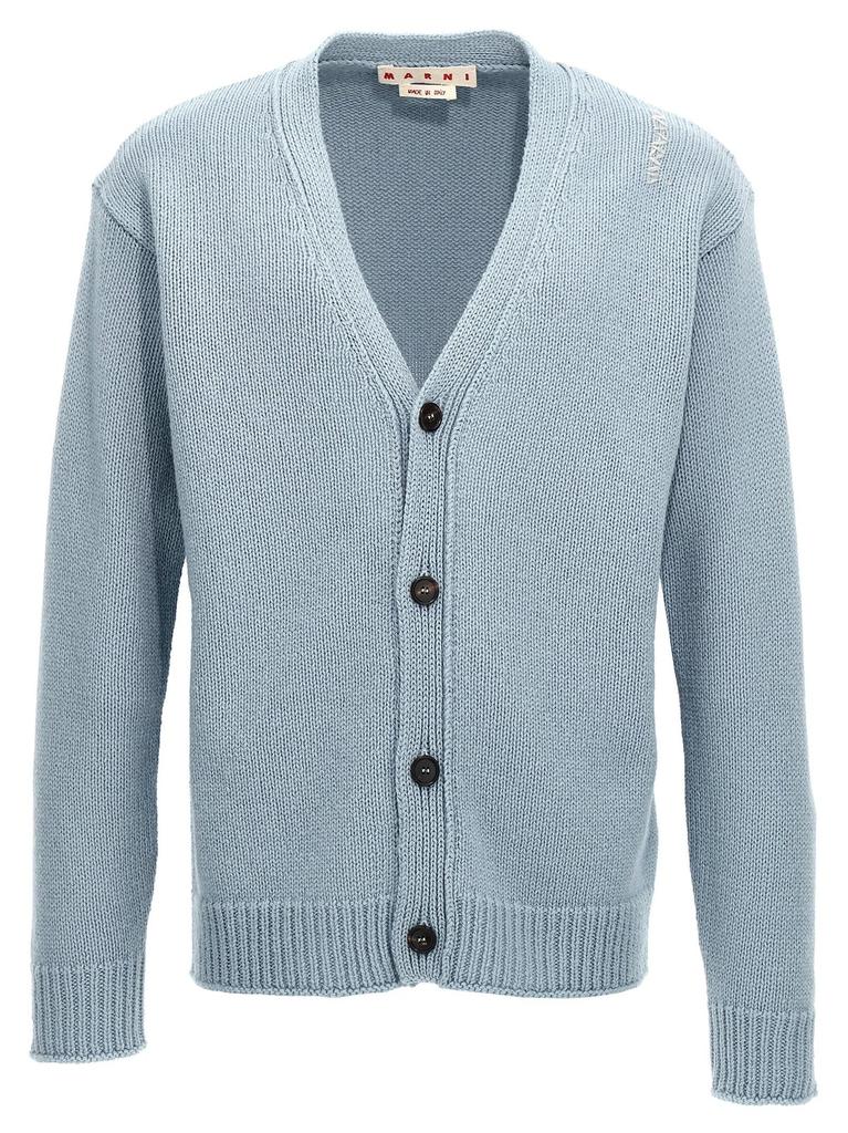トップス AURALEE FRENCH MERINO RIB KNIT CARDIGAN Auralee French Merino Rib Knit Cardigan Dark Brown | Cultizm
