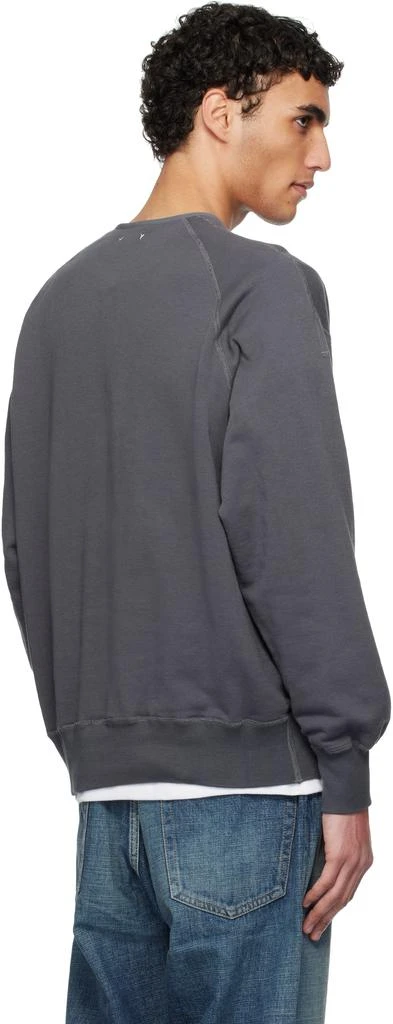 Nanamica Gray Half Zip Reversible Sweatshirt 3