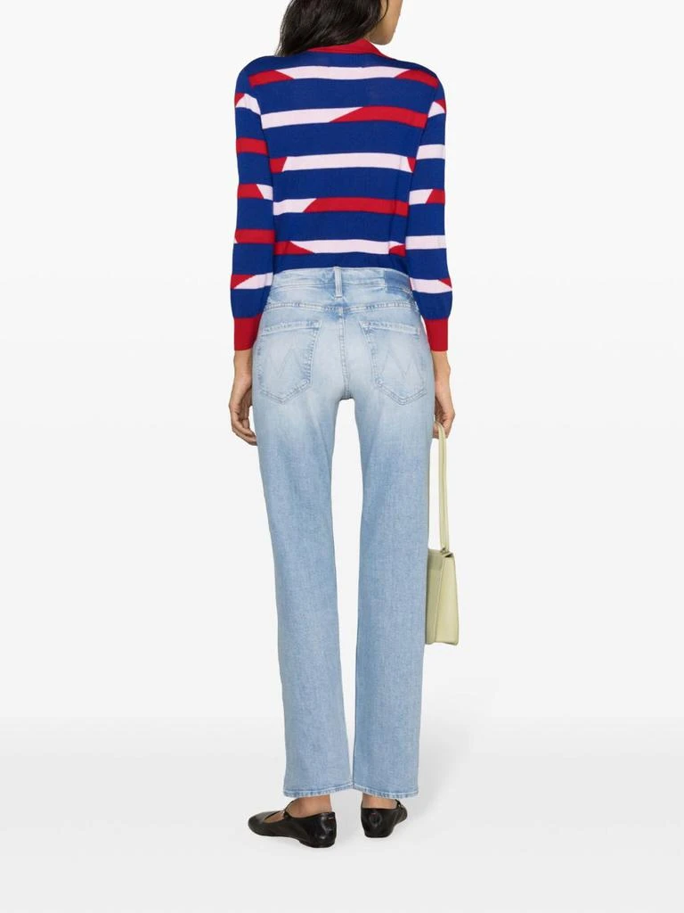 MOTHER STRAIGHT LEG DENIM JEANS 2