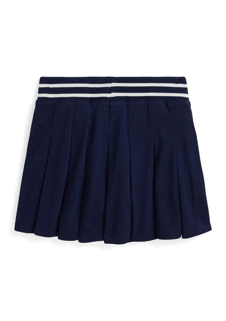 Ralph Lauren Girls 7-16 Pleated Cotton Jersey Skort 2
