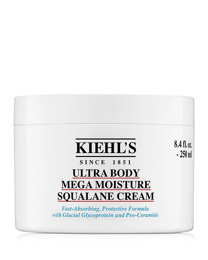 Kiehl's Ultra Body Mega Moisture Squalane Cream 8.4 oz. 1