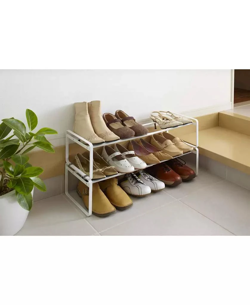 Yamazaki Home Frame Adjustable Shoe Rack 7