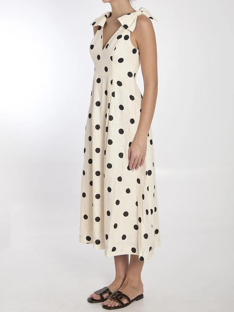 Zimmermann Crush V Neck Midi Dress 2