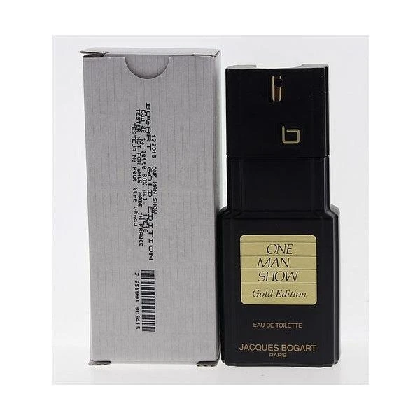 JACQUES BOGART One Man Show Gold for Men Eau de Toilette Spray TESTER 3.3 oz 1