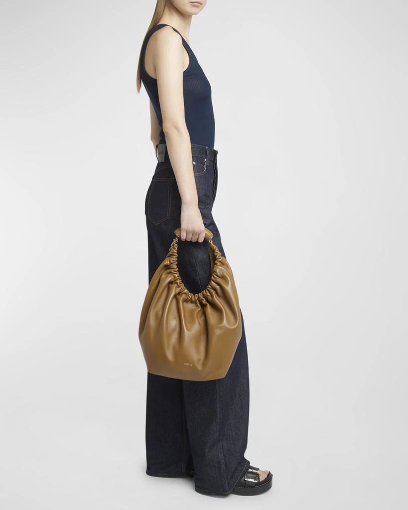 Loewe Squeeze Medium Shoulder Bag in Napa Leather 2