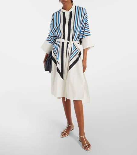 Joseph Dania printed silk and cotton shirt dress 2