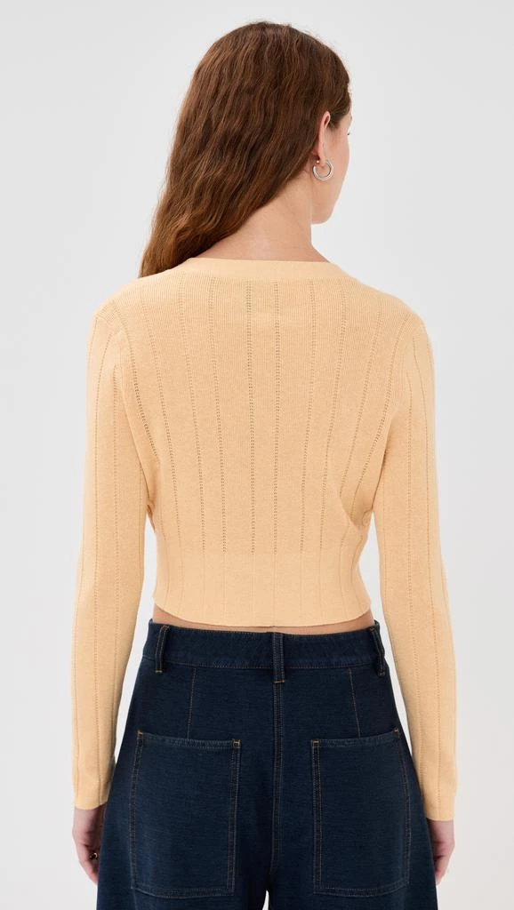 JoosTricot Pointelle Cardigan 2