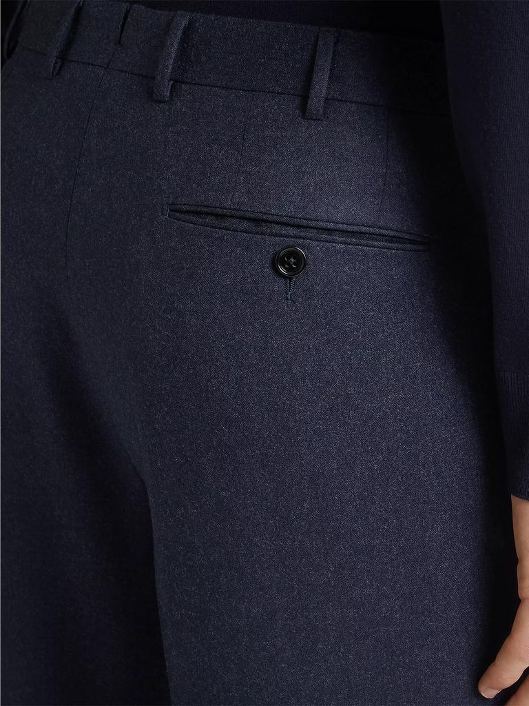 Zegna Wool Flannel Trousers - Pants - Free Shipping - BeyondStyle