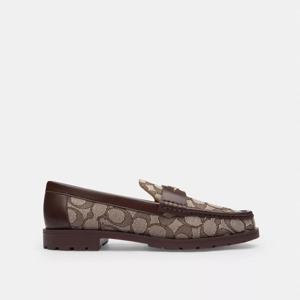 靴 COACH MONA SIG JACQ DRIVER 8C COACH® Outlet | Mona Driver In Signature Jacquard