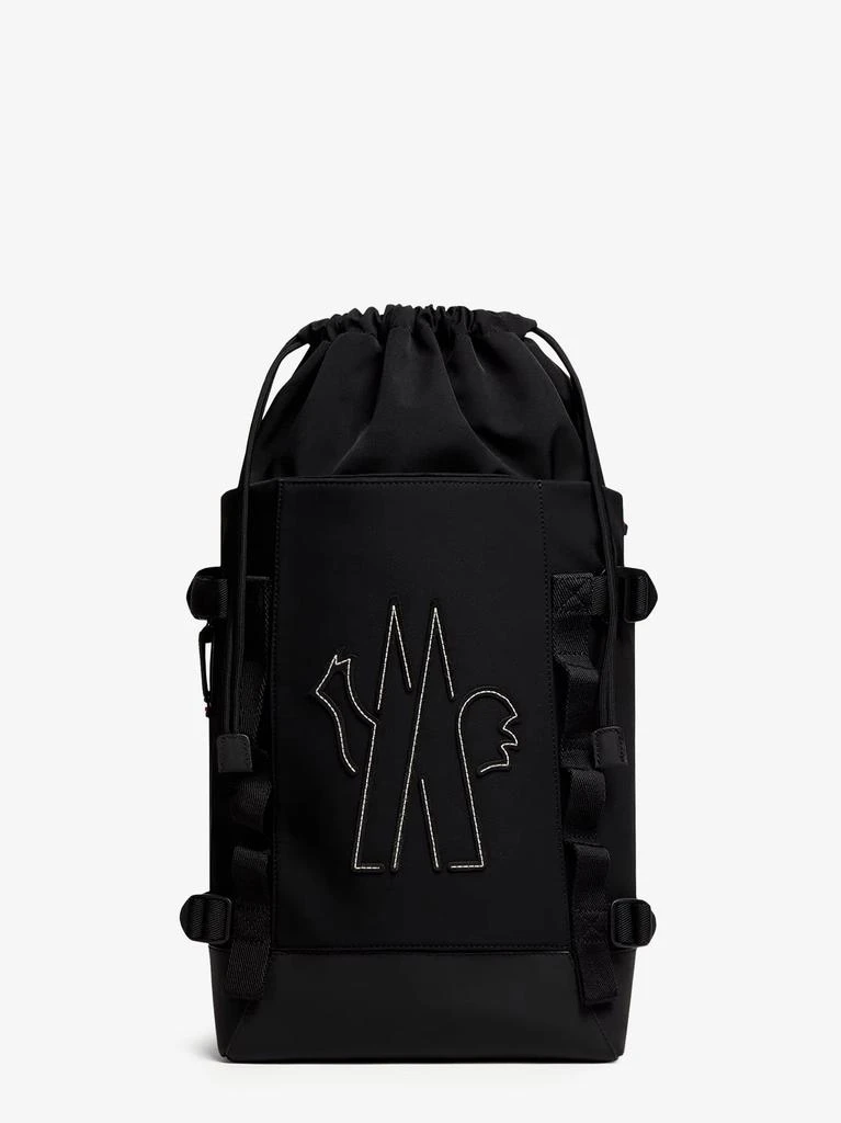 Moncler Nylon backpack with logo patch 1