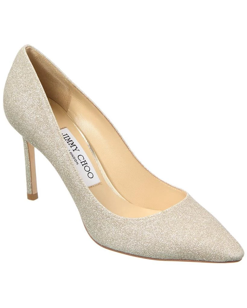 Jimmy Choo Romy 85 Glitter Pump 1