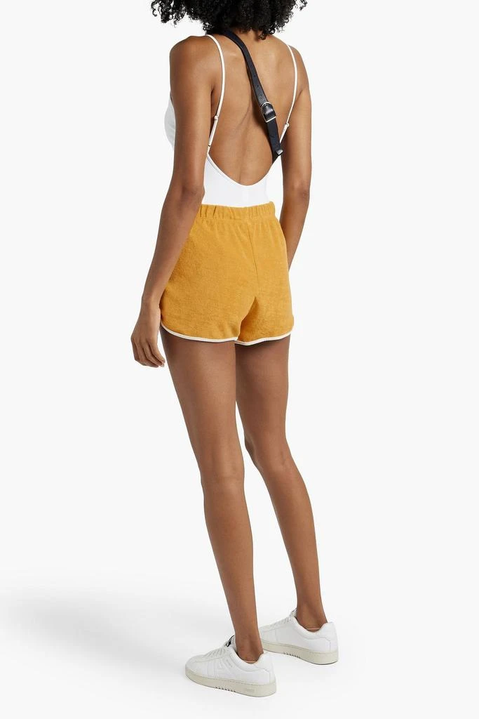 Re/Done Cotton-blend terry shorts 3