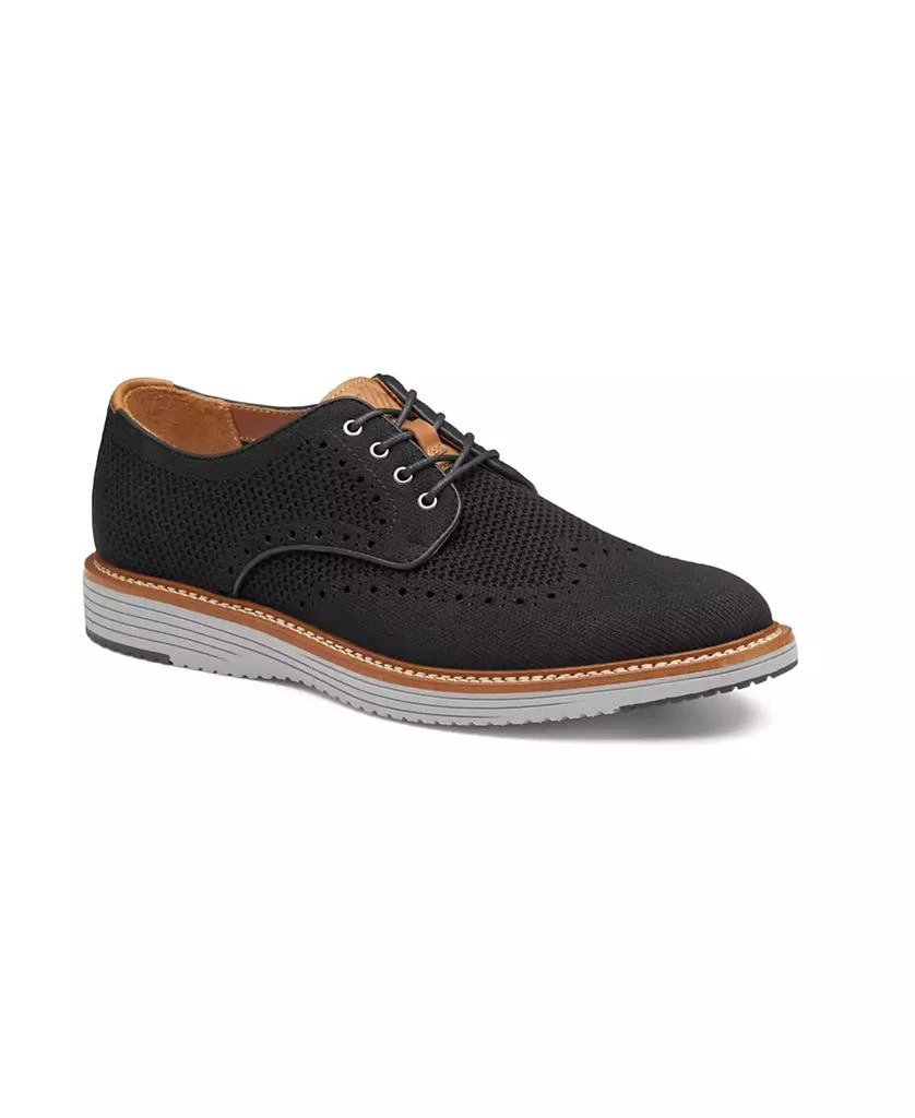 Johnston & Murphy Men's Upton Knit Wingtip Dress Shoes 1