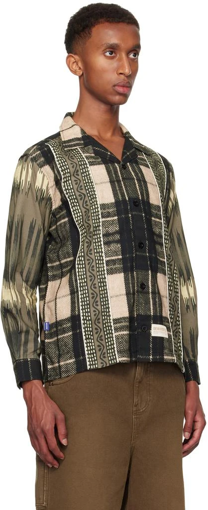 DEVÁ STATES Black Ikat Linen Shirt 2