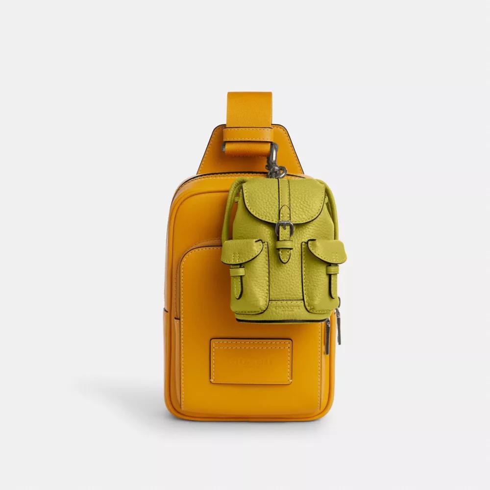 Coach Mini Warner Backpack Bag Charm