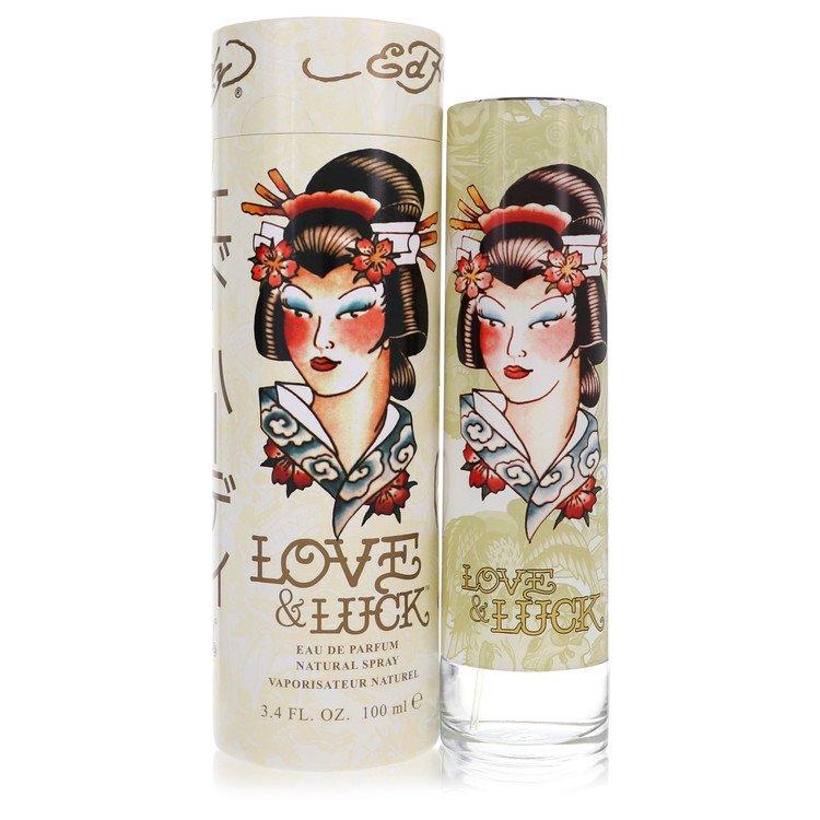 Christian Audigier 2pcs Combo Love & Luck by  Eau De Parfum Spray 3.4 oz Women