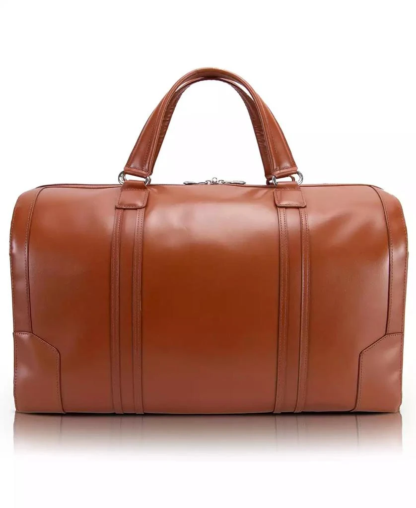 McKlein Kinzie 20" Leather Duffel Bag 9