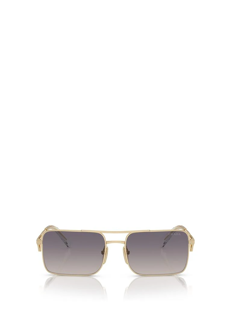 Prada Eyewear Pr A52s Pale Gold Sunglasses 1