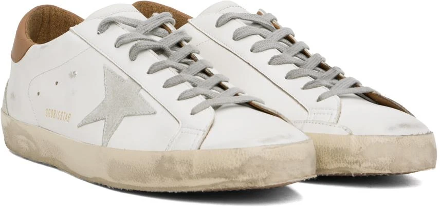 Golden Goose White Super-Star Sneakers 4