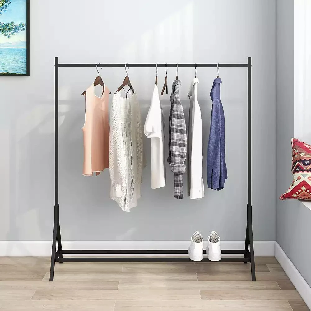 Streamdale Furniture Streamdale Freestanding Garment Rack with Multi-Purpose Hanger 7