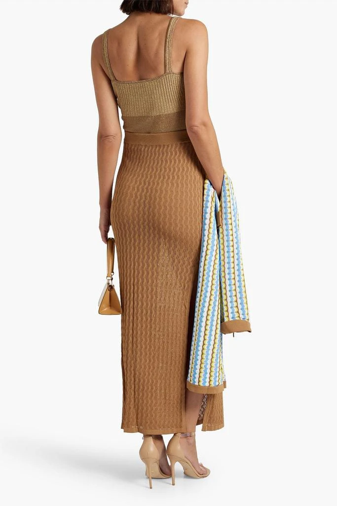 DODO BAR OR Diana pointelle-knit maxi skirt 3