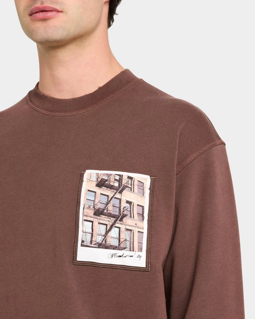 Helmut Lang Men's Postcard Crew Sweatshirt 6