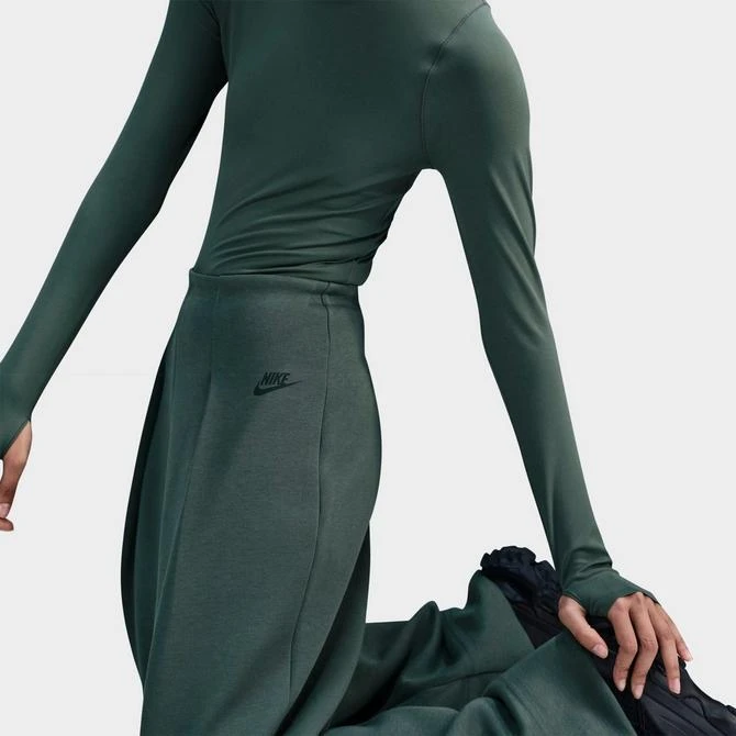 NIKE Women's Nike Sportswear Tech Fleece High-Waisted Pleated Wide Pants 4