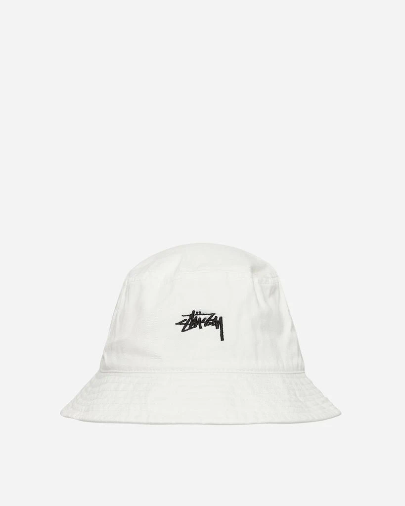 STUSSY Stock Bucket Hat Natural 1