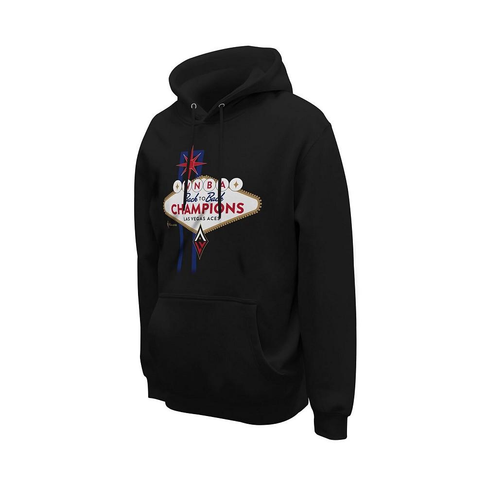 Stadium Essentials Men's and Women's Black Las Vegas Aces 2023 WNBA Finals Champions Welcome To Vegas Pullover Hoodie