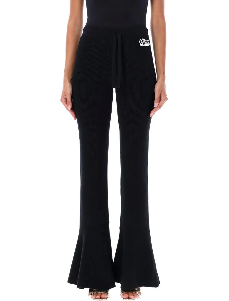 Alessandra Rich WOOL BLEND KNITTED TROUSERS 1