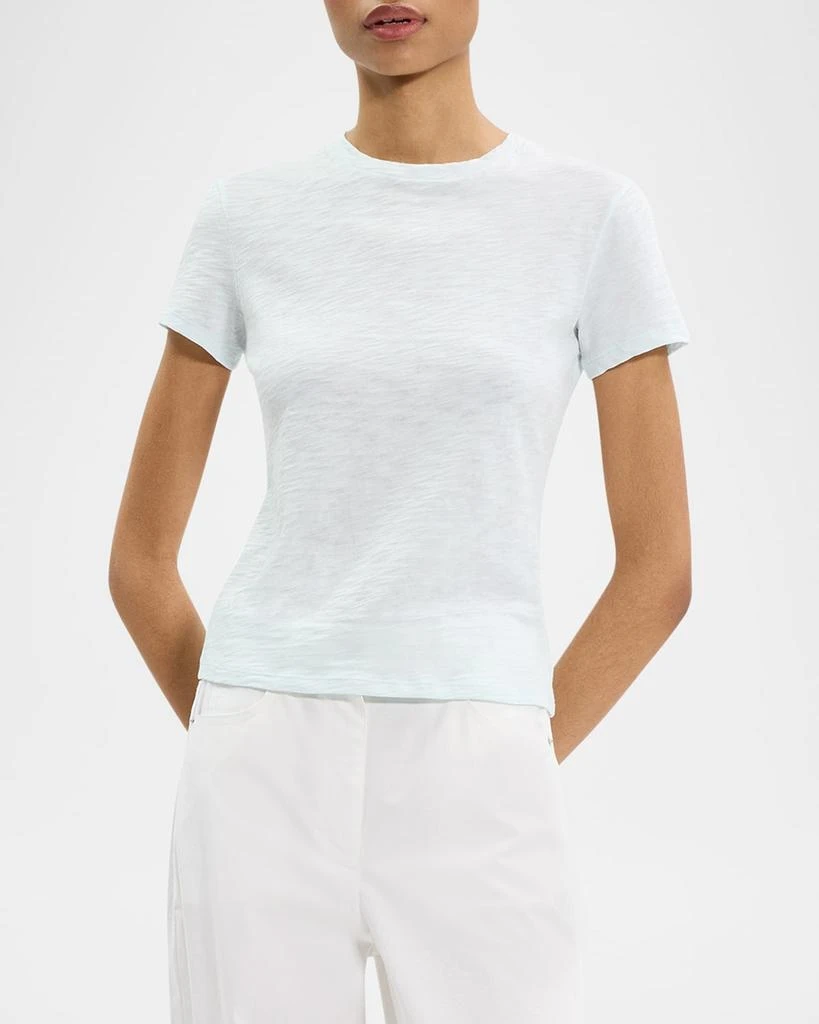 Theory Tiny Tee 2 Nebulous Organic Cotton Top 4