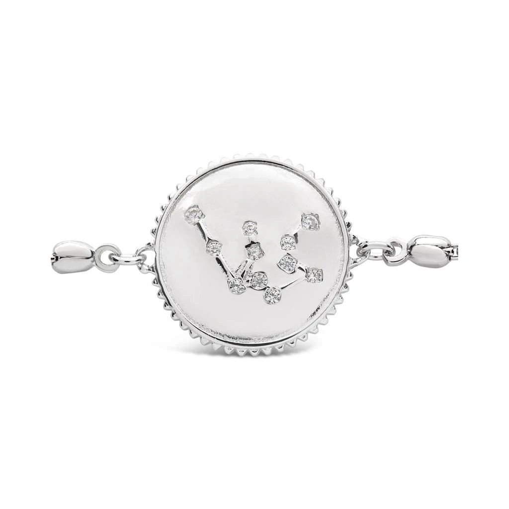 Sterling Forever Sterling Silver Constellation Disk Bolo Bracelet 10