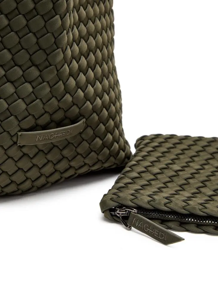 Naghedi St Barths large woven tote 3