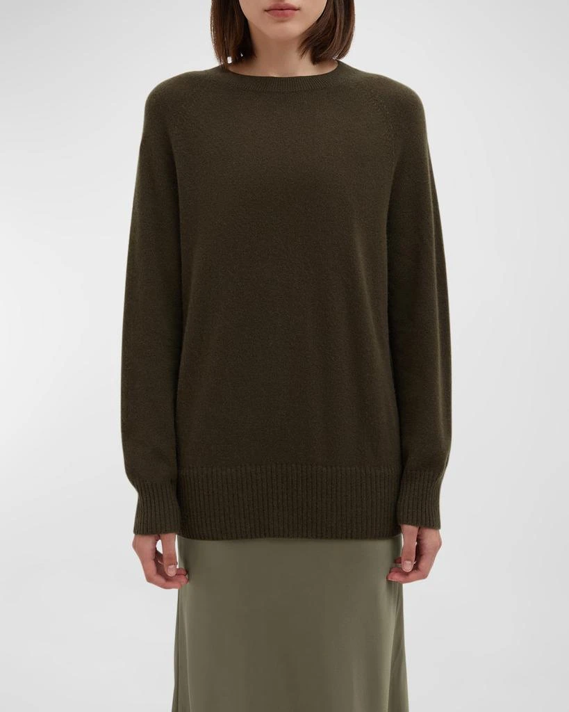 Christopher Esber Monument Mixed-Media Cashmere Maxi Dress 3