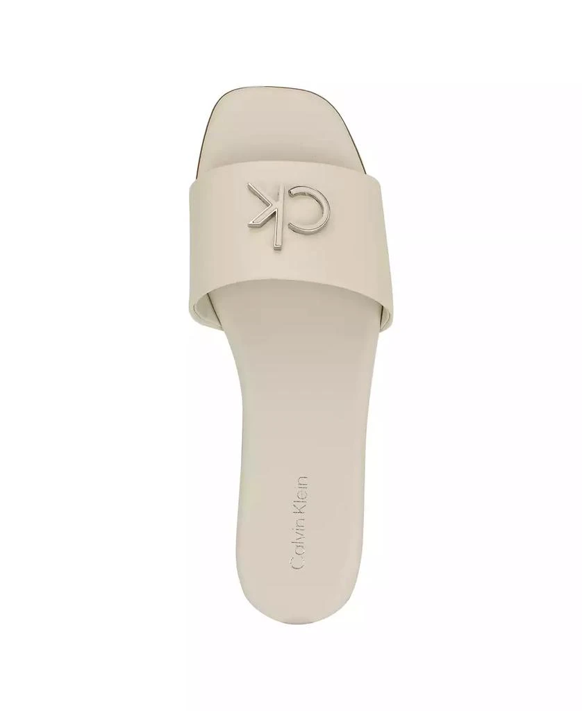 Calvin Klein Women's Yancie Slip-On Flat Casual Sandals 4
