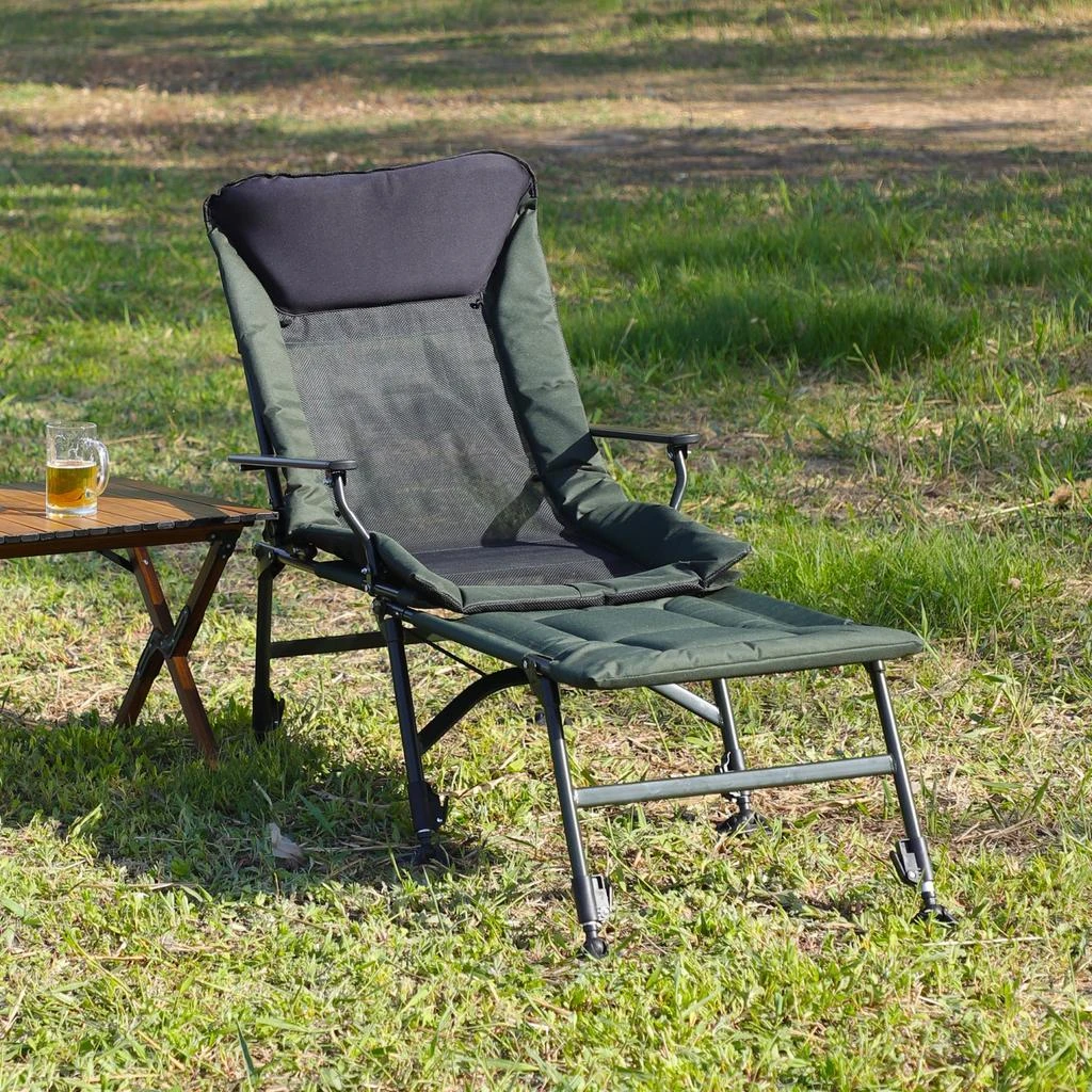 Streamdale Furniture Streamdale Folding Reclining Camping Chair with Footrest 5