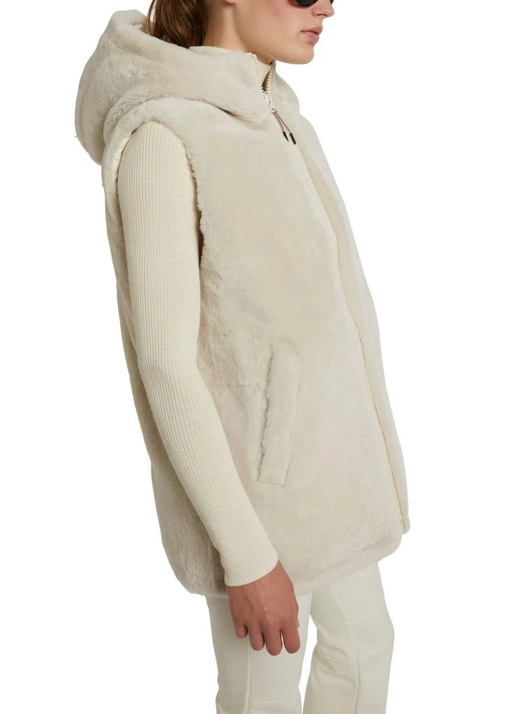 YVES SALOMON Reversible shearling cardigan 4