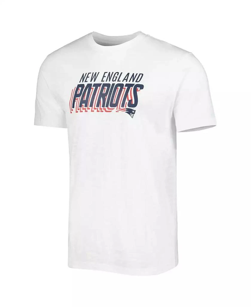 Concepts Sport Men's Navy, White New England Patriots Downfield T-shirt and Shorts Sleep Set 2