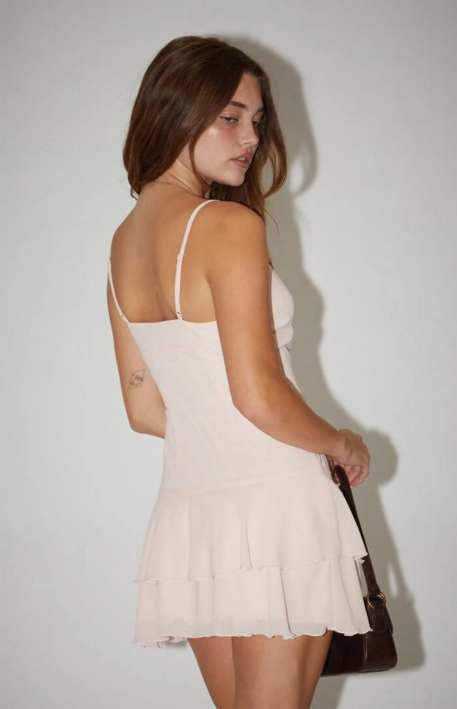 Beverly and Beck Ruffle Tiered Mini Dress 3