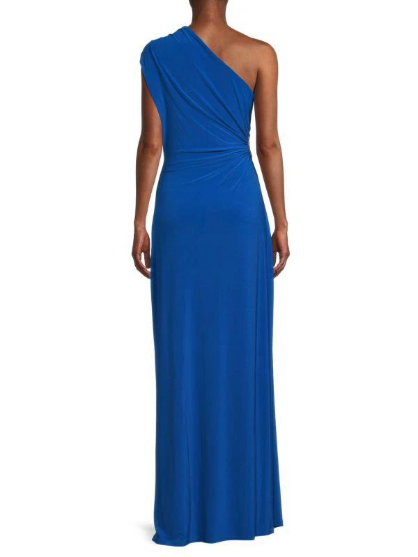 BCBG One Shoulder Jersey Column Gown 2